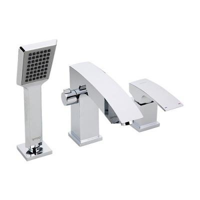 Смеситель на борт ванны Gappo G07 G1107 Хром 
