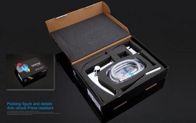 Смеситель на борт ванны Gappo G07 G1107 Хром 