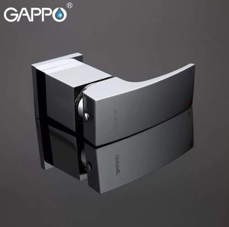 Смеситель на борт ванны Gappo G07 G1107 Хром 