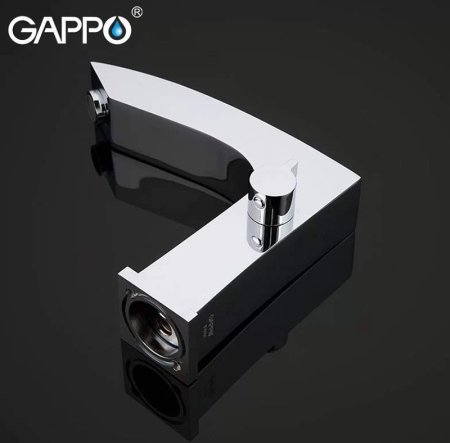 Смеситель на борт ванны Gappo G07 G1107 Хром 