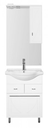 Тумба под раковину Style Line Лана 60 СС-00002253 Белая 