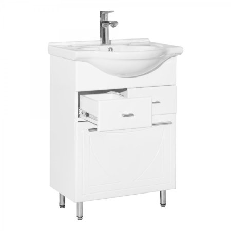 Тумба под раковину Style Line Лана 60 СС-00002253 Белая 