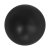 Накладка на слив для раковины ABBER AC0014MB черная матовая, керамика 