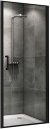 Душевая дверь Abber Sonnenstrand 80 AG04080B профиль Черный стекло прозрачное 