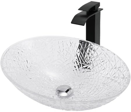 Раковина-чаша Abber Glas 50 AK2303 прозрачная 