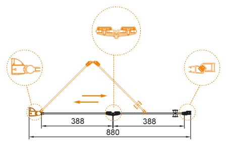 Душевая дверь в нишу Cezares Elena BS12 90 C Cr 