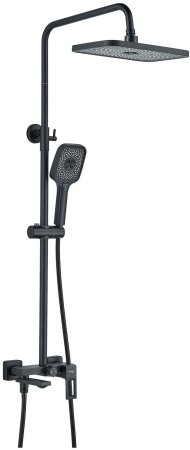 Душевая система Raffine F3696H, черный 