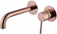 Смеситель для раковины Abber Wasser Kreis AF8112RG Розовое золото