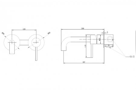 Смеситель для раковины Abber Wasser Kreis AF8112RG Розовое золото 