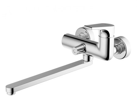 Смеситель для ванны Bravat VEGA F6119177CP-01L, хром 