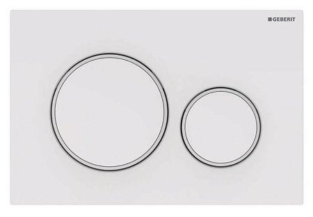 Кнопка смыва Geberit Sigma 20 115.882.11.1 белый/белый матовый 