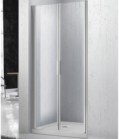 Душевая дверь BelBagno Sela 90 SELA-B-2-90-C-Cr профиль Хром стекло прозрачное 
