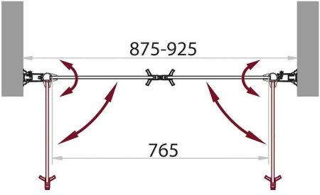 Душевая дверь BelBagno Sela 90 SELA-B-2-90-C-Cr профиль Хром стекло прозрачное 