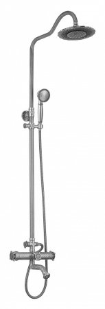Душевая стойка Zorg Antic A 1002DS-SL 