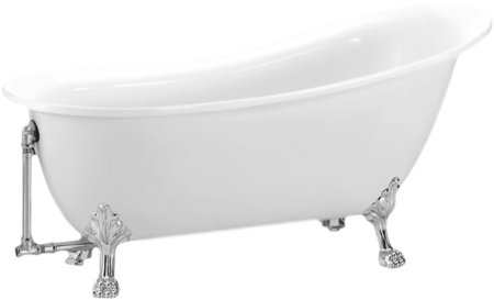 Акриловая ванна BelBagno BB06 170x76 Белая 