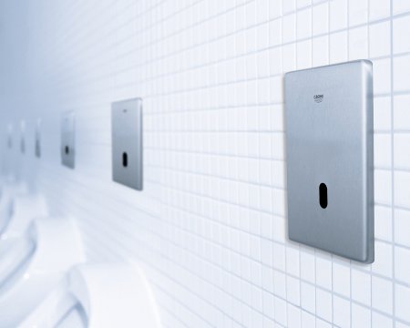 Привод бесконтактного смыва Grohe Tectron Skate 37321SD1 нержавеющая сталь 