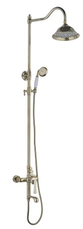 Смеситель с душевой стойкой HAIBA HB24181-5 золото 