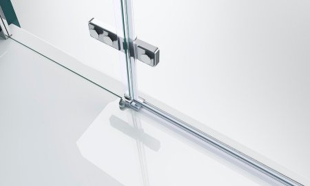 Душевая дверь BelBagno Kraft 90 KRAFT-B-12-60/30-C-Cr-R профиль Хром стекло прозрачное 