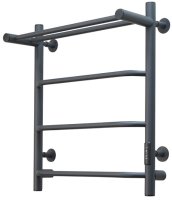 Полотенцесушитель электрический с полочкой (лесенка) Тругор Пэк сп 6 П 60х50 см, графит