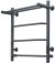 Полотенцесушитель электрический с полочкой (лесенка) Тругор Пэк сп 6 П 60х50 см, графит 