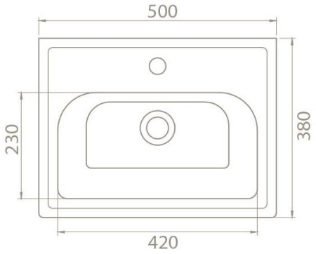 КОМПЛЕКТ МЕБЕЛИ Opadiris ПАЛЕРМО 50 СВЕТЛЫЙ ОРЕХ (ПЕТЛИ СПРАВА) 
