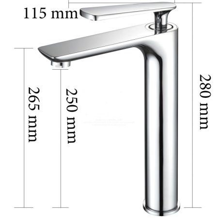 Смеситель для раковины Frap F1052-56 белый 