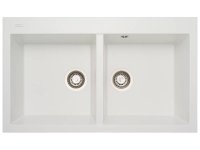 Мойка для кухни каменная Longran Amanda AMG 86x50 Альпина