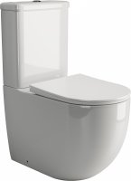 Унитаз-компакт Ceramica Nova Mia CN1801 с микролифтом, безободковый Унитаз-компакт Ceramica Nova Mia CN1801 с микролифтом, безободковый
