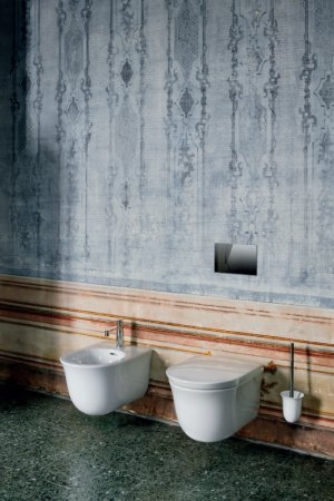 Биде Laufen New Classic 8.3085.1.000.302.1 подвесное Белое 