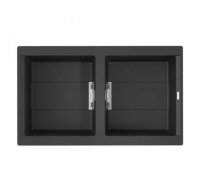 Мойка для кухни Omoikiri Banzen 86-2-GB 4993319 Черная