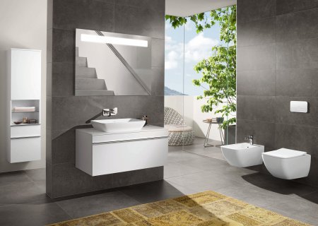 Унитаз подвесной Villeroy & Boch Venticello 4611RSR1 альпийский белый 