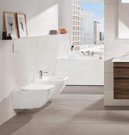 Унитаз подвесной Villeroy & Boch Venticello 4611RSR1 альпийский белый 