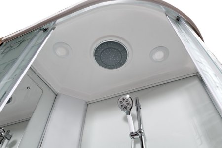 Душевая кабина Deto ЕМ2712 L с гидромассажем и электрикой 