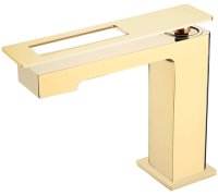 Смеситель для раковины Boheme Q 141-GG Золото