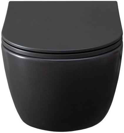 Унитаз Allen Brau Priority 4.31001.AN подвесной Антрацит без сиденья 