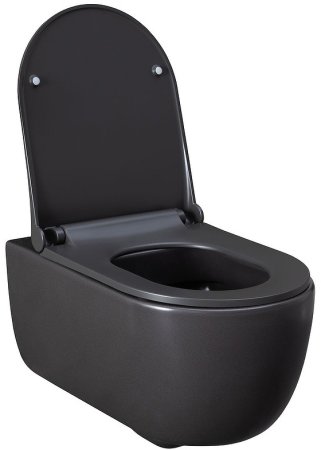 Унитаз Allen Brau Priority 4.31001.AN подвесной Антрацит без сиденья 