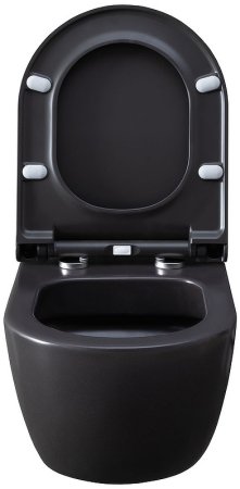 Унитаз Allen Brau Priority 4.31001.AN подвесной Антрацит без сиденья 