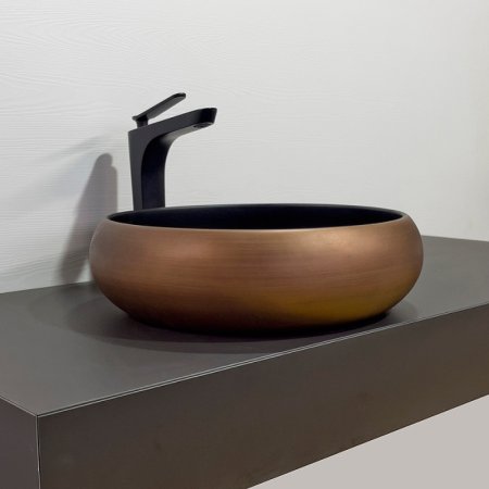 Раковина-чаша Comforty 41.5 78650 00-00012230 Медь Черная 