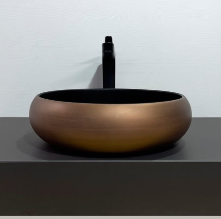 Раковина-чаша Comforty 41.5 78650 00-00012230 Медь Черная 