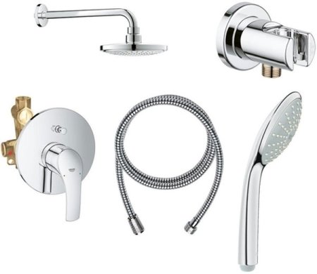 Душевая система Grohe Eurosmart 124440 Хром 