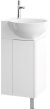 Тумба под раковину Aqwella Porto 45 POR0104WW угловая Белая 