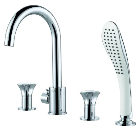 Смеситель для ванны на 4 отверстия D&K Grimm Hessen DA1384901 хром 