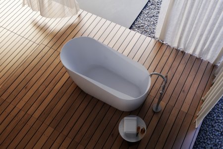 Акриловая ванна ABBER AB9491-1.7 белая 