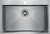 Мойка кухонная Paulmark Saar PM807551-BS брашированная нержавеющая сталь 