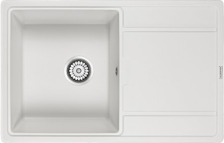 Мойка кухонная Paulmark Flugen PM217850-WH белый 