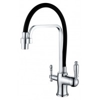 Смеситель для кухни с подключением фильтра Landberg LB 18090 Хром