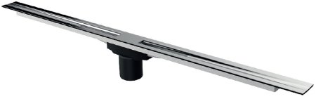 Душевой лоток Berges Simpel 600 091111 с решеткой Хром глянец 