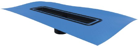 Душевой лоток Berges Simpel 600 091111 с решеткой Хром глянец 