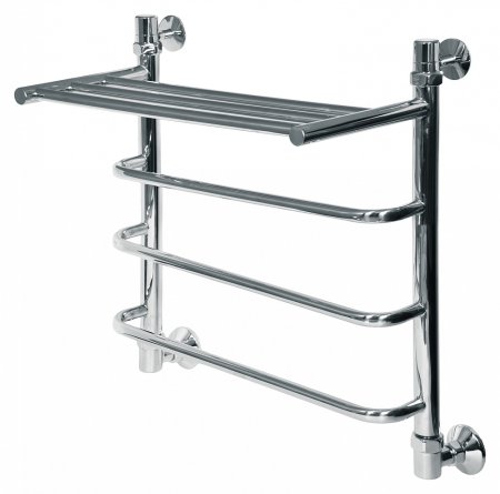 Полотенцесушитель водяной Ника Quadro Л90 ВП 50/50-4 с полкой 