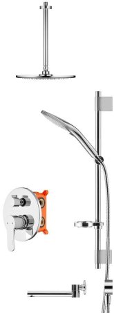 Душевая система Swedbe Platta 5543 Хром 